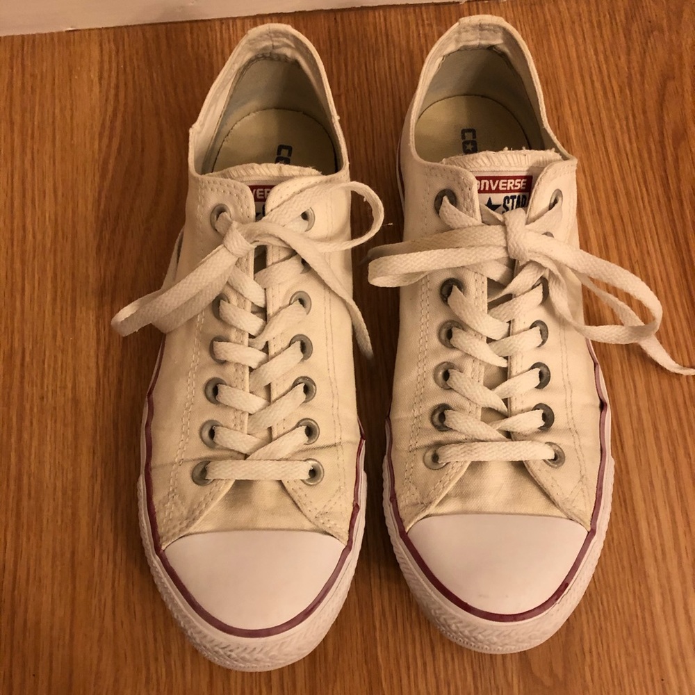 White Converse All Star Sneakers